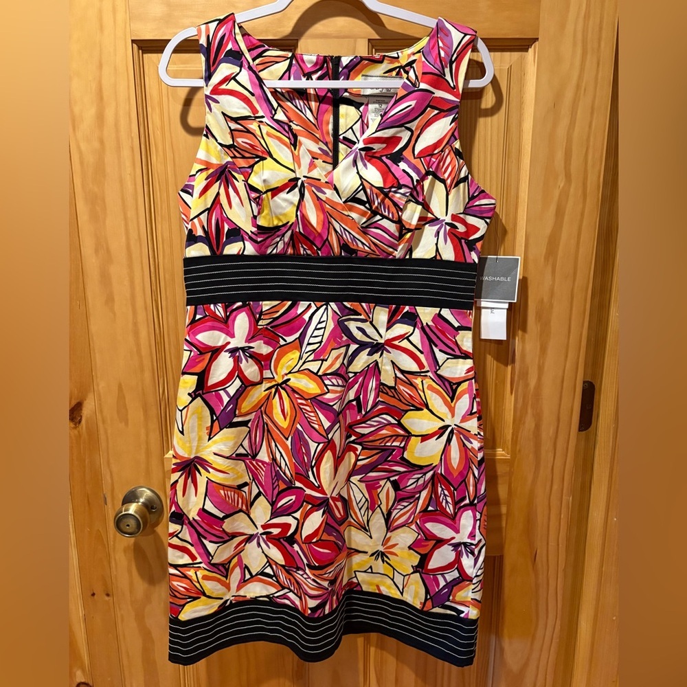 Dby LTD women's size 12 floral print dress NWT